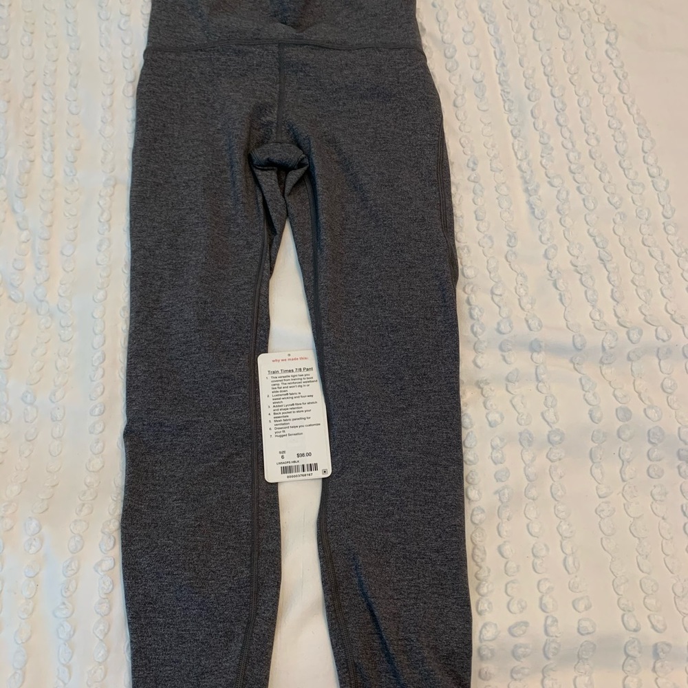 lululemon train times 7/8 pants leggings